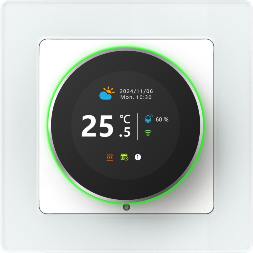 Immax NEO 07534L - viedais grīdas apsildes termostats 230V/3A Wi‑Fi Tuya
