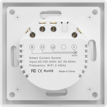 Immax NEO 07540L - Vieds slēdzis žalūzijām un ruļļveida aizkariem 230 V Wi‑Fi Tuya