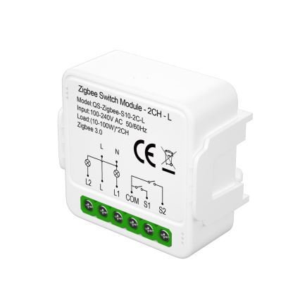 Immax NEO 07572L - Smart ierīce NEO LITE V8 2 pogas Tuya