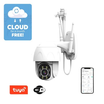 Immax NEO 07702L-3 - Viedā āra kamera RJ45 1080p 230V IP65 Wi-Fi Tuya