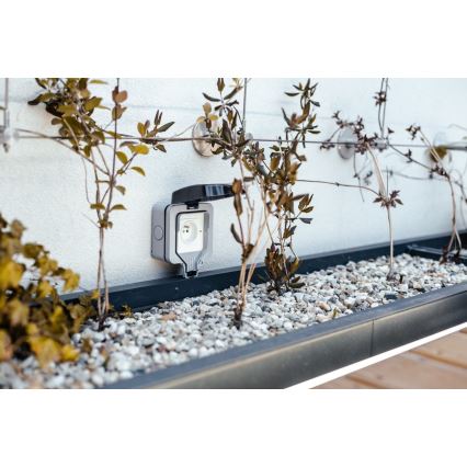 Immax NEO 07708L - Āra kontaktligzda NEO LITE Smart 1x230V IP65 Wi-Fi Tuya