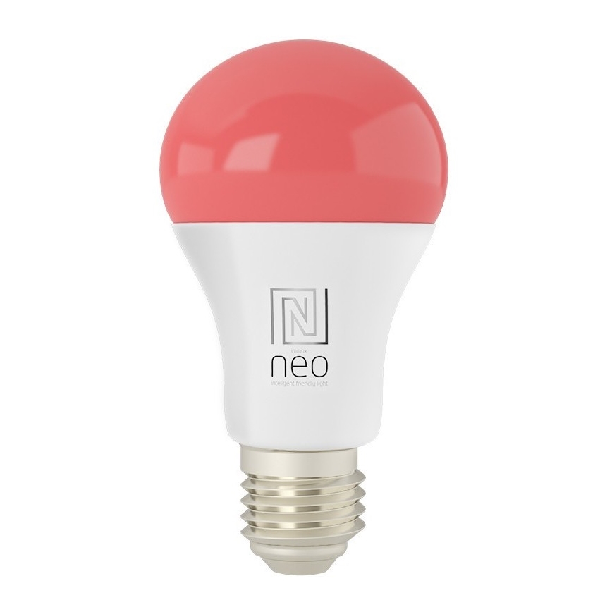 Immax NEO 07712CDO - KOMPLEKTS 3xLED RGB Aptumšojama spuldze E27/9W/230V Wi-Fi Tuya + tāvadības pults