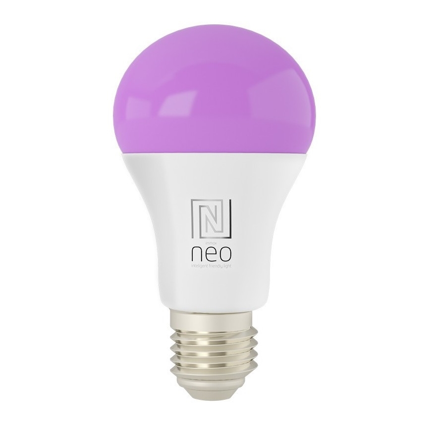 Immax NEO 07712CDO - KOMPLEKTS 3xLED RGB Aptumšojama spuldze E27/9W/230V Wi-Fi Tuya + tāvadības pults