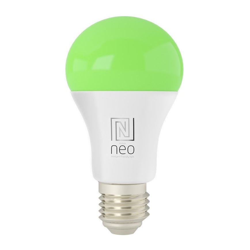 Immax NEO 07712CDO - KOMPLEKTS 3xLED RGB Aptumšojama spuldze E27/9W/230V Wi-Fi Tuya + tāvadības pults