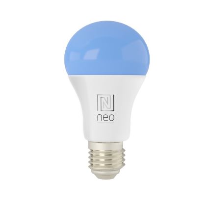 Immax NEO 07712L - LED RGB+CCT Aptumšojama spuldze NEO LITE Smart E27/9W/230V Wi-Fi Tuya 2200 - 6500K