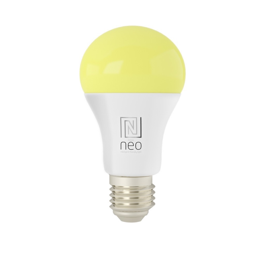 Immax NEO 07712L - LED RGB+CCT Aptumšojama spuldze NEO LITE Smart E27/9W/230V Wi-Fi Tuya 2200 - 6500K