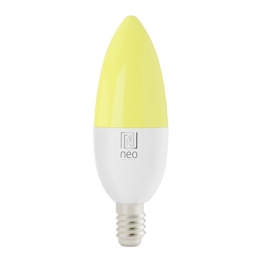 Immax NEO 07716L - LED RGB+CCT Aptumšojama spuldze E14/5,5W/230V 2700K Wi-Fi Tuya