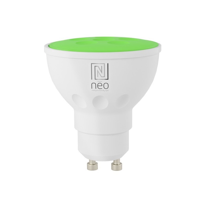 Immax NEO 07724L - LED RGB+CCT Aptumšojama spuldze GU10/4,8W/230V 2700K Wi-Fi Tuya
