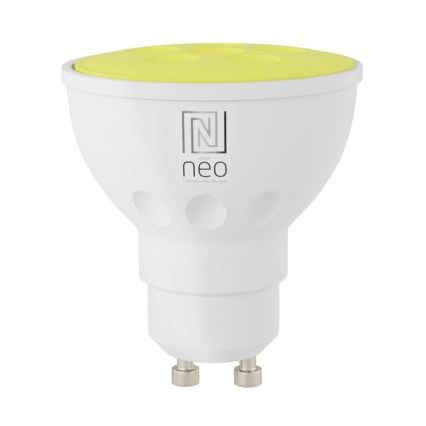 Immax NEO 07724L - LED RGB+CCT Aptumšojama spuldze GU10/4,8W/230V 2700K Wi-Fi Tuya