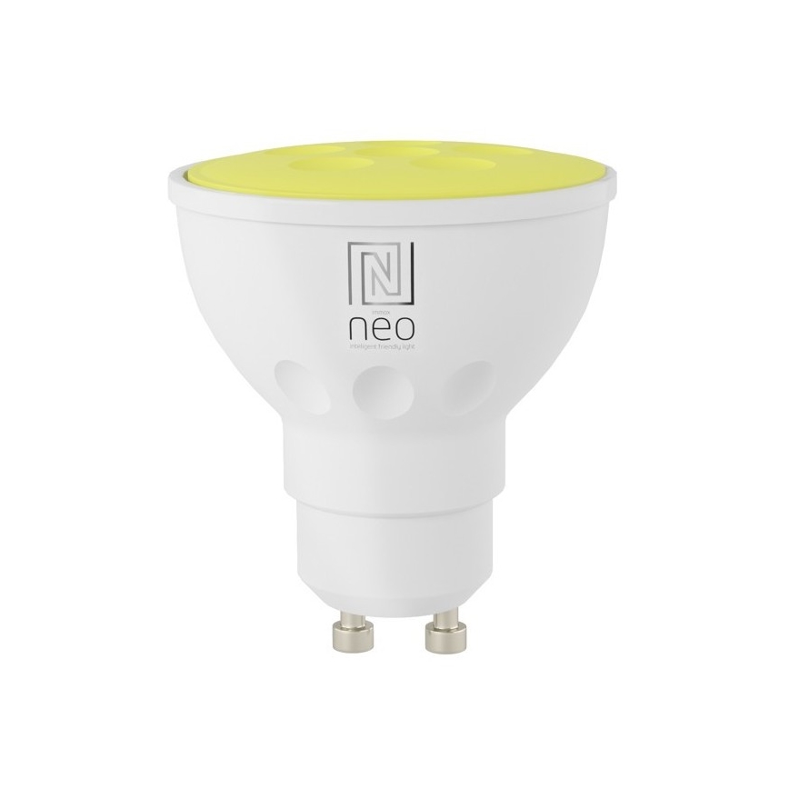 Immax NEO 07724L - LED RGB+CCT Aptumšojama spuldze GU10/4,8W/230V 2700K Wi-Fi Tuya