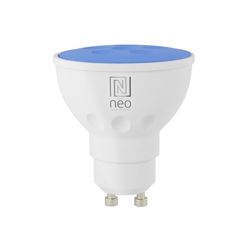 Immax NEO 07724L - LED RGB+CCT Aptumšojama spuldze GU10/4,8W/230V 2700K Wi-Fi Tuya