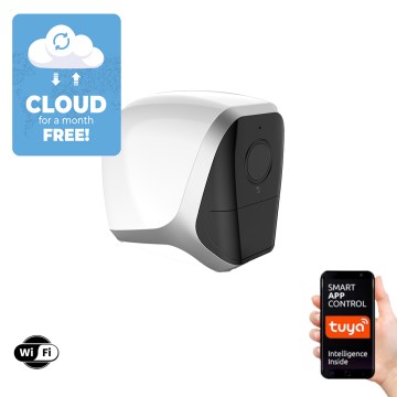 Immax NEO 07727L - Viedā āra kamera ar sensoru NEO LITE 1080p 5V IP65 5400mAh Wi-Fi Tuya