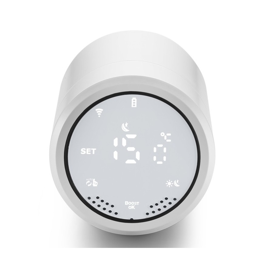 Immax NEO 07732L - Termostata vārsts 2xAA/3V Tuya