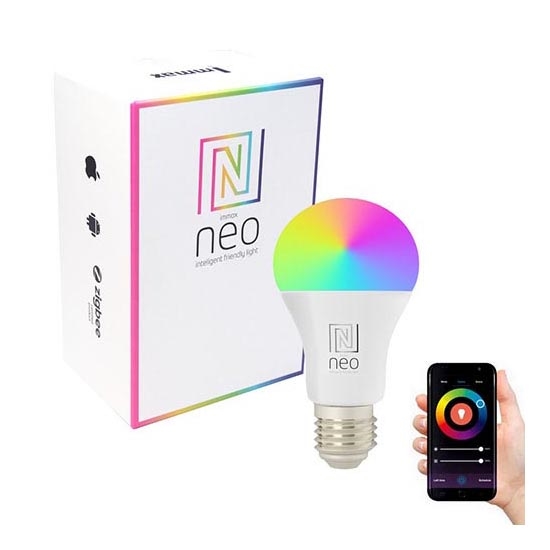 Immax NEO 07733L - LED RGB+CCT Aptumšojama spuldze NEO LITE E27/11W/230V 2700 - 6500K Wi-Fi Tuya