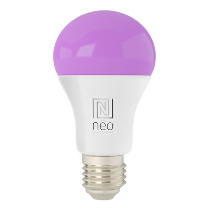 Immax NEO 07733L - LED RGB+CCT Aptumšojama spuldze NEO LITE E27/11W/230V 2700 - 6500K Wi-Fi Tuya