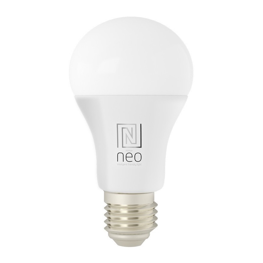 Immax NEO 07733L - LED RGB+CCT Aptumšojama spuldze NEO LITE E27/11W/230V 2700 - 6500K Wi-Fi Tuya
