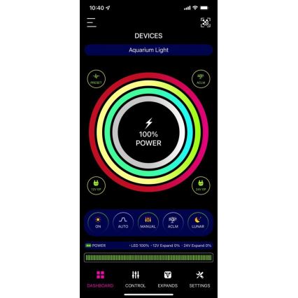 Immax NEO 07741L - LED WRGB Akvārija apgaismojums NEO LITE LED/60W/24V Wi-Fi Tuya