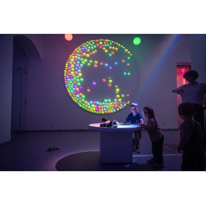 Immax NEO 07745CDO - Komplekts 3x regulējamas LED spuldzes RGB+CCT E14/6W/230V, Wi‑Fi un tālvadības pults