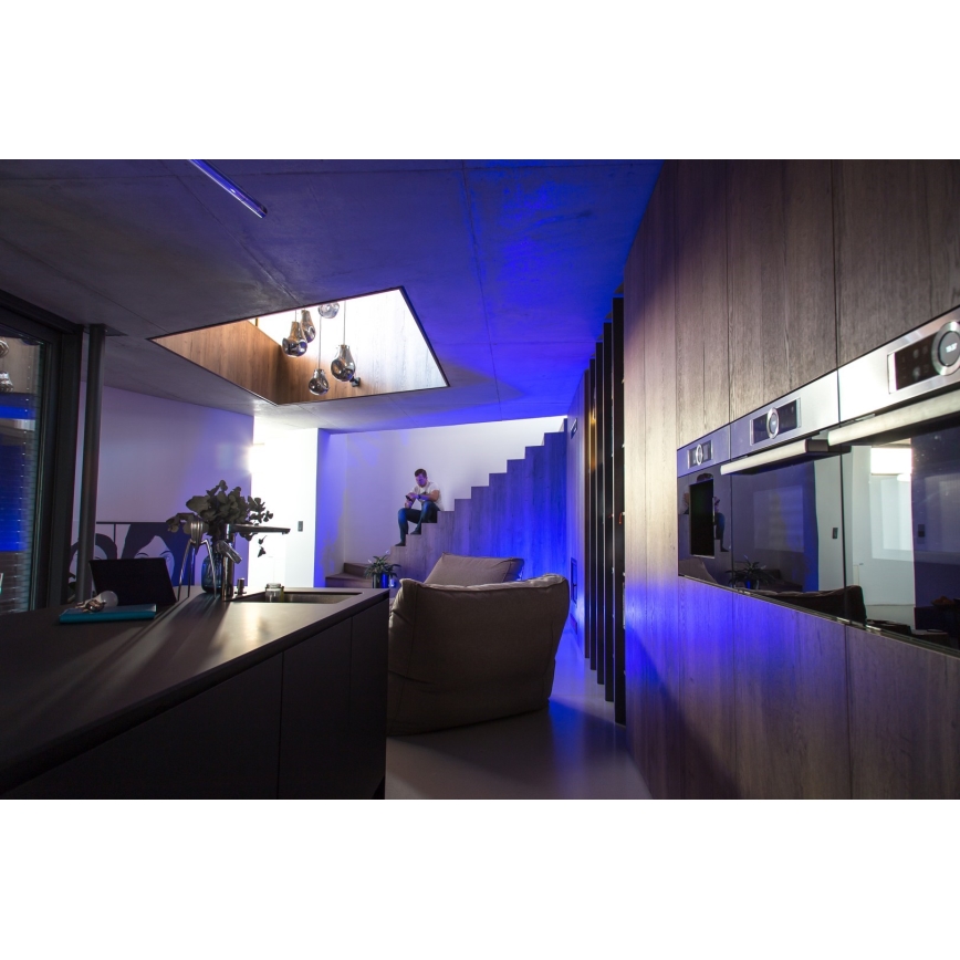 Immax NEO 07745CDO - Komplekts 3x regulējamas LED spuldzes RGB+CCT E14/6W/230V, Wi‑Fi un tālvadības pults