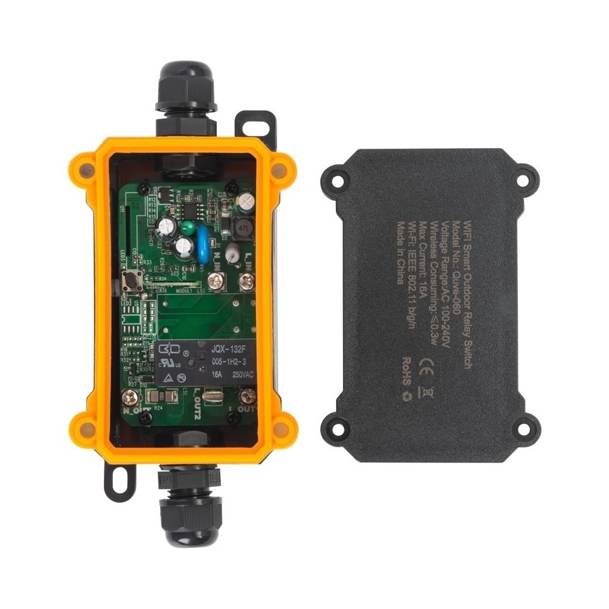 Immax NEO 07746L - Viedais āra slēdzis NEO LITE 3680W/230V/16A IP68 Wi-Fi Tuya