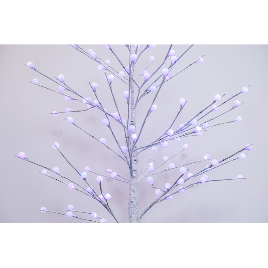 Immax NEO 07750L - LED RGB+CW Aptumšojama āra Ziemassvētku rotājums NEO LITE LED/7,2W/230V 1,8m IP44 Wi-Fi Tuya koks
