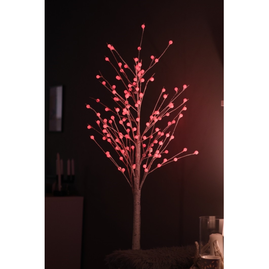 Immax NEO 07750L - LED RGB+CW Aptumšojama āra Ziemassvētku rotājums NEO LITE LED/7,2W/230V 1,8m IP44 Wi-Fi Tuya koks