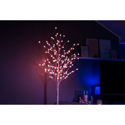 Immax NEO 07750L - LED RGB+CW Aptumšojama āra Ziemassvētku rotājums NEO LITE LED/7,2W/230V 1,8m IP44 Wi-Fi Tuya koks