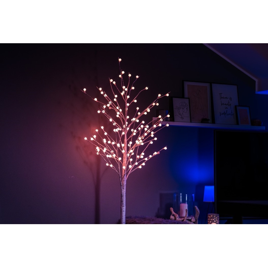 Immax NEO 07750L - LED RGB+CW Aptumšojama āra Ziemassvētku rotājums NEO LITE LED/7,2W/230V 1,8m IP44 Wi-Fi Tuya koks