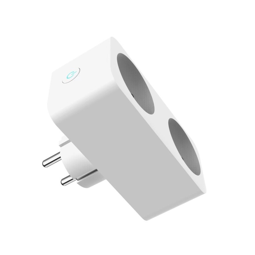 Immax NEO 07751L - Viedās kontaktligzdas sadalītājs NEO LITE 2x16A/230V Wi-Fi Tuya