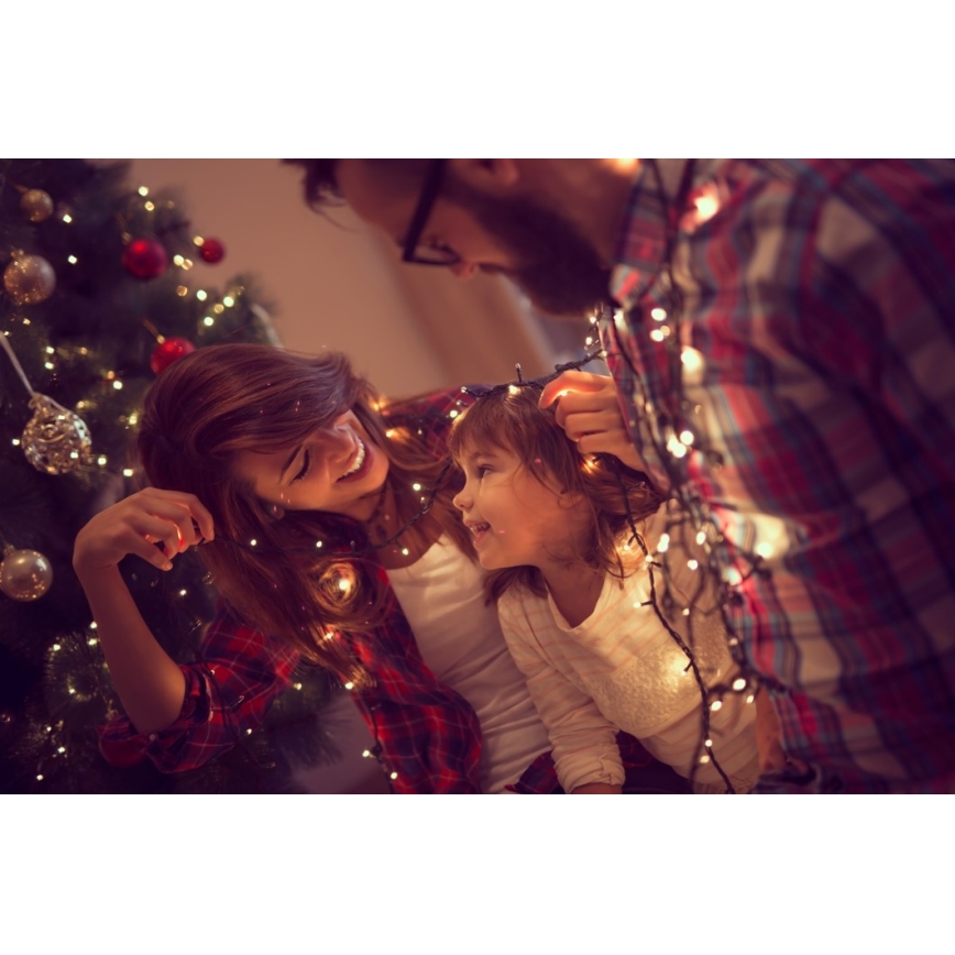 Immax NEO 07756L - LED aptumšojama āra virtene NEO LITE, 400 LED, 10 režīmi, 43 m, IP44, Tuya Wi‑Fi, daudzkrāsaina