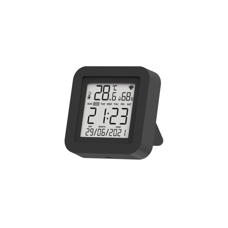 Immax NEO 07757L - Viedā meteoroloģiskā stacija NEO LITE 5V Wi-Fi Tuya