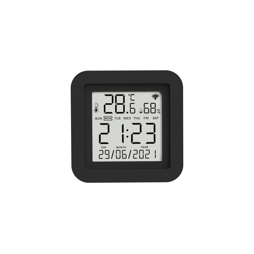Immax NEO 07757L - Viedā meteoroloģiskā stacija NEO LITE 5V Wi-Fi Tuya