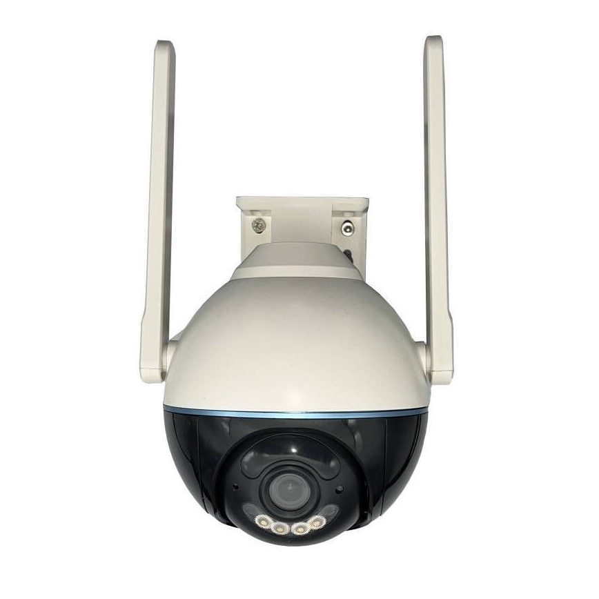 Immax NEO 07782L - Viedā āra kamera ar sensoru BALL 355° P/T 4MP IP65 Wi-Fi Tuya