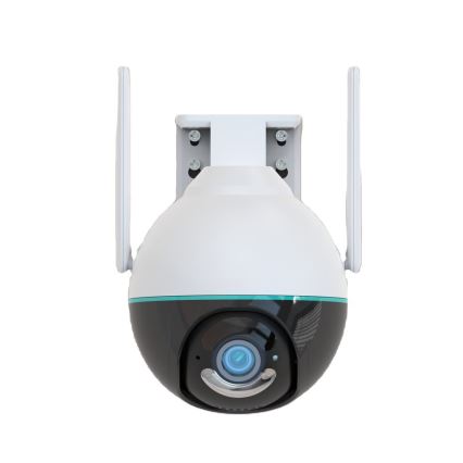 Immax NEO 07782L - Viedā āra kamera ar sensoru BALL 355° P/T 4MP IP65 Wi-Fi Tuya