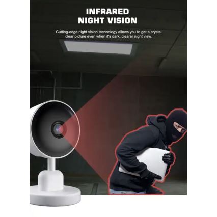 Immax NEO 07784L - Viedā iekštelpu kamera NEO LITE 3MP Wi-Fi Tuya