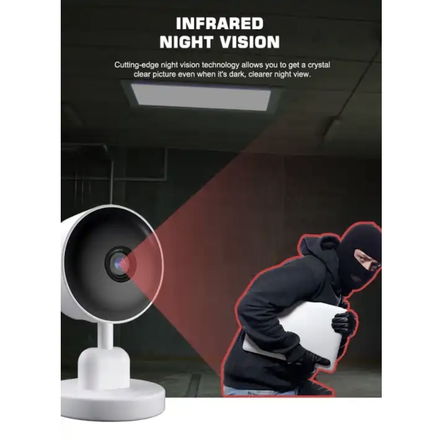 Immax NEO 07784L - Viedā iekštelpu kamera NEO LITE 3MP Wi-Fi Tuya