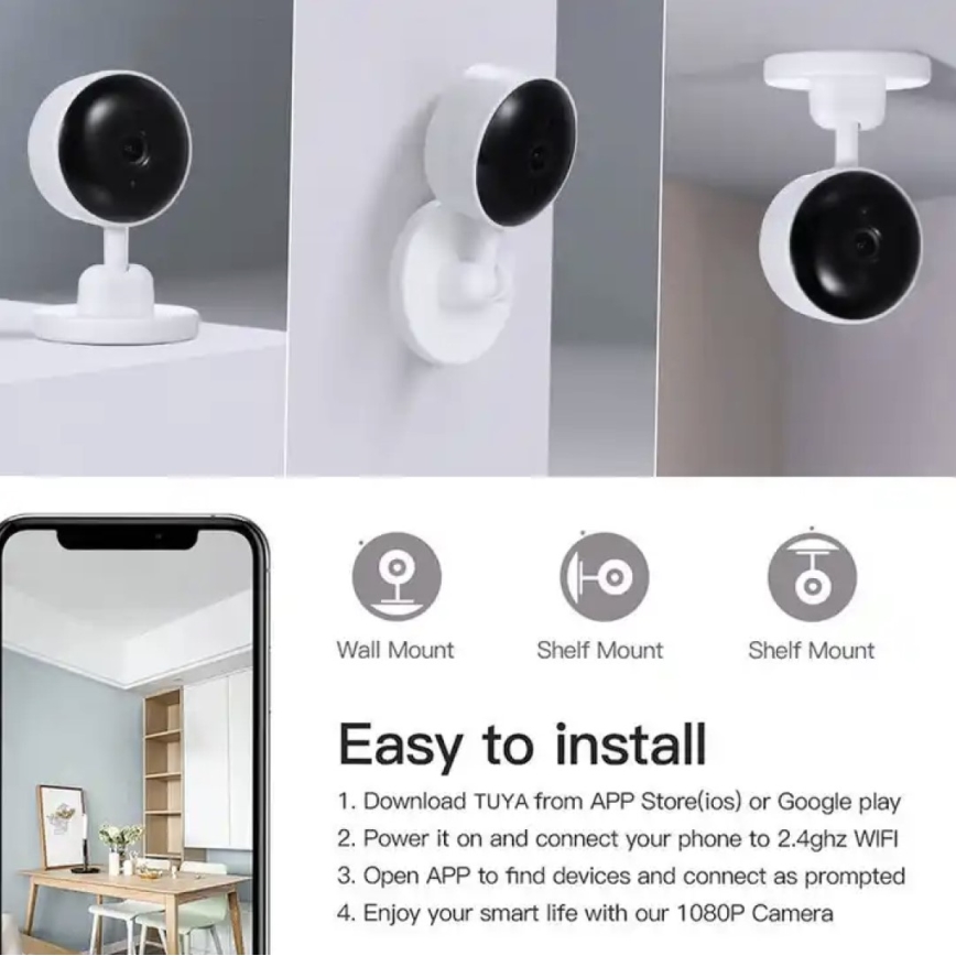 Immax NEO 07784L - Viedā iekštelpu kamera NEO LITE 3MP Wi-Fi Tuya
