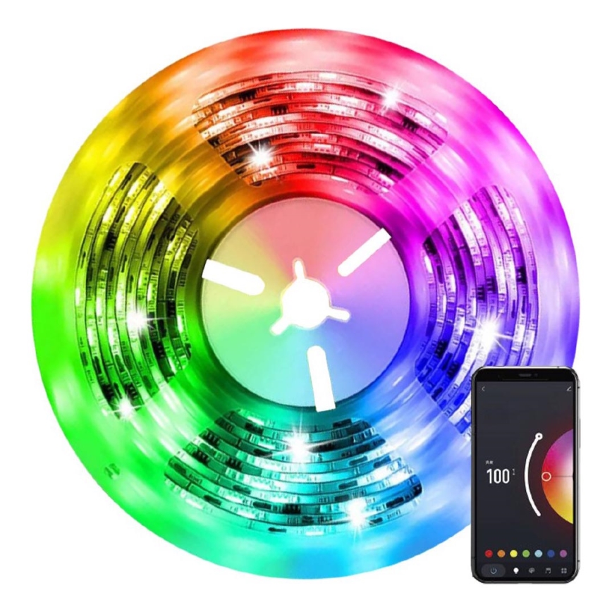 Immax NEO 07790L - LED RGB+CCT Aptumšojama josla NEO SMART LED/15W/230V 3m IP65 Wi-Fi Tuya