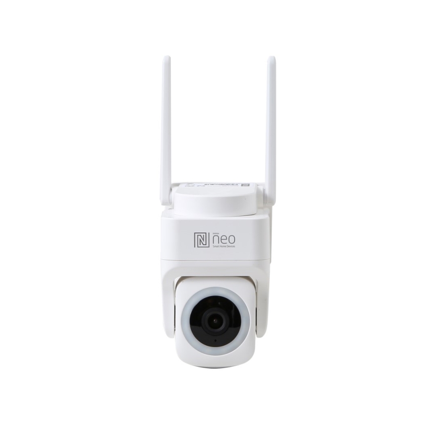 Immax NEO 07793L -Viedā āra kamera ar sensoru CUBE 4MP 5V IP65 Wi-Fi Tuya