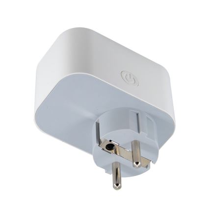 Immax NEO 07799L - viedā daudzkontaktligzda 16A/230V + 2×USB + 1×USB-C Wi‑Fi Tuya