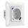 Immax NEO 07800L - Viedā kontaktligzda 16A/230V + 1xUSB-A+1xUSB C Tuya