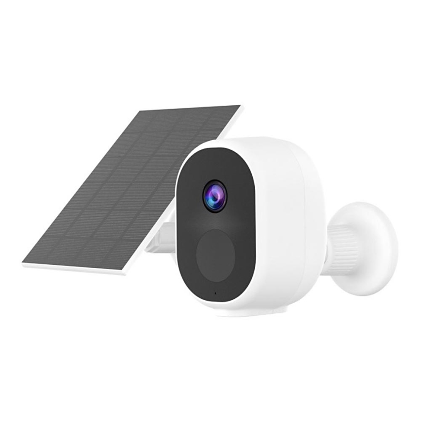 Immax NEO 07802L - Viedā āra saules enerģijas kamera ar sensoru BARREL 5000 mAh Wi-Fi Tuya IP65
