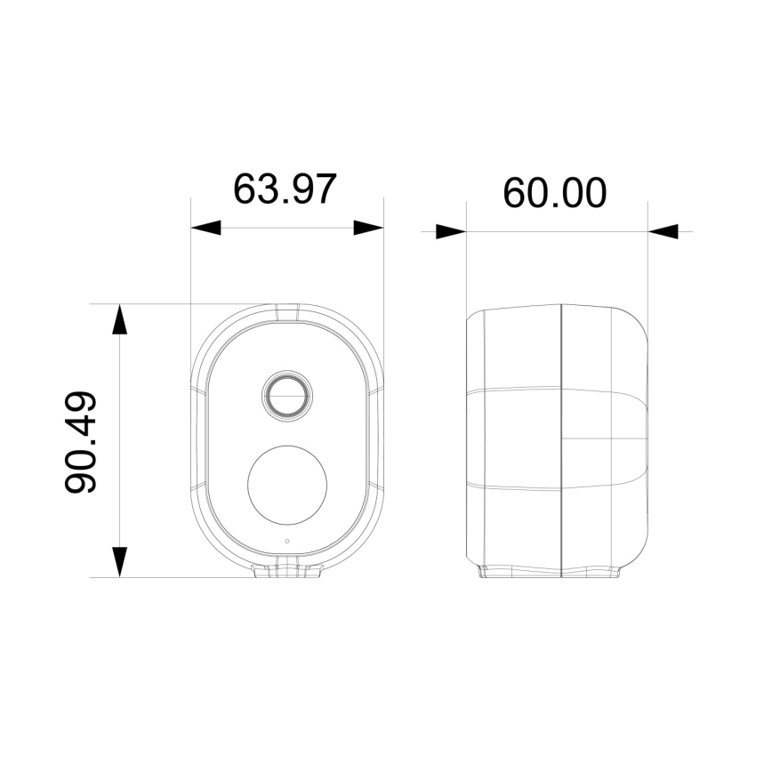 Immax NEO 07802L - Viedā āra saules enerģijas kamera ar sensoru BARREL 5000 mAh Wi-Fi Tuya IP65