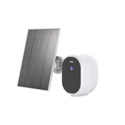 Immax NEO 07802L - Viedā āra saules kamera ar BARREL sensoru 5000 mAh Wi-Fi Tuya IP65