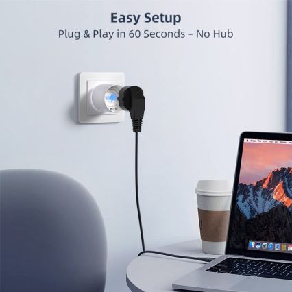 Immax NEO 07812L - Viedā kontaktligzda E 3500W Wi-Fi