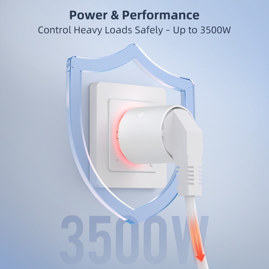 Immax NEO 07812L - Viedā kontaktligzda E 3500W Wi-Fi