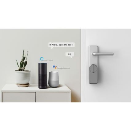 Immax NEO 07815L - Viedā durvju slēdzene ar taustiņu paneli 4xAA + 2xAA