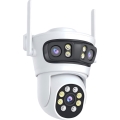 Immax NEO 07823L - Viedā āra kamera ar 2MP+2MP+2MP sensoriem, 5V, Tuya Wi-Fi