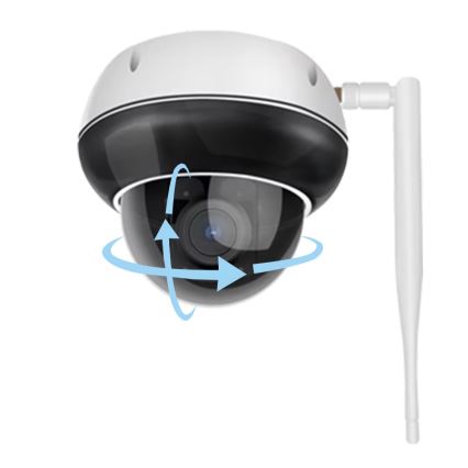 Immax NEO 07825L - Viedā āra kamera ar DOME sensoru 5MP 230V IP66 TUYA Wi-Fi
