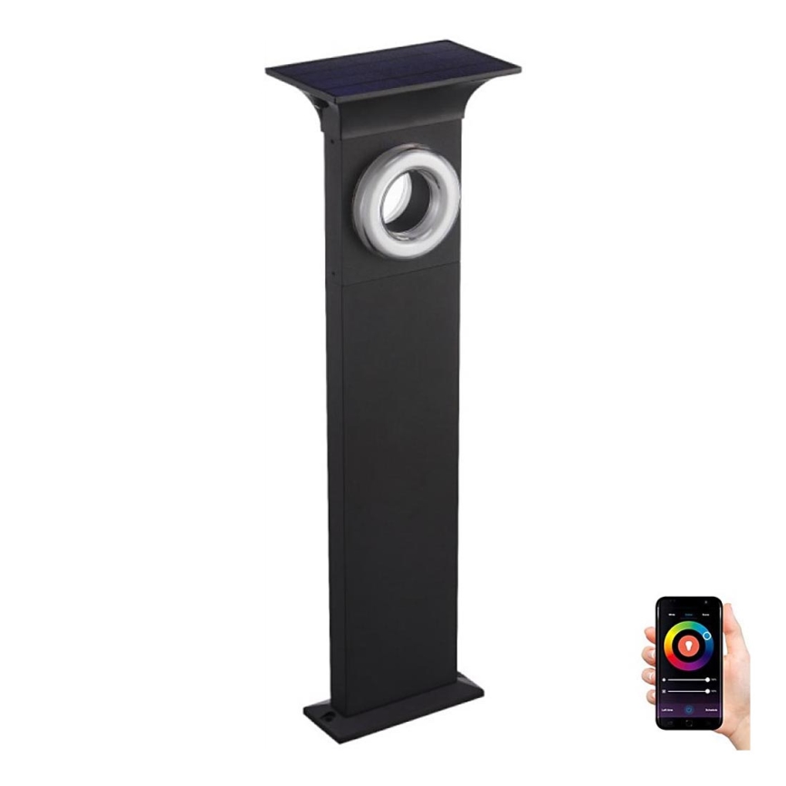 Immax NEO 07904L - LED RGB+CW/W Aptumšojama saules enerģijas lampa ANEL LED/2W/5V IP54 Tuya 2000 mAh